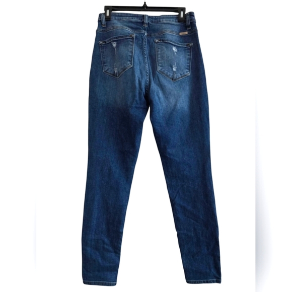 KanCan Dark Blue Skinny Jeans 29' - Picture 3 of 7